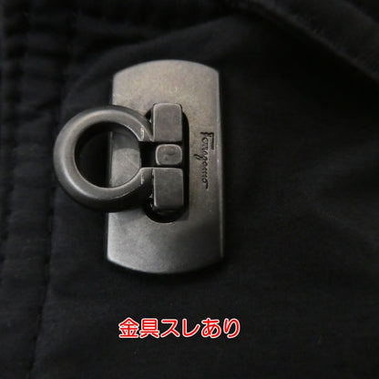 【中古】Salvatore Ferragamo | サルヴァトーレフェラガモ ガンチーニフック その他アウター ブラック サイズ：50