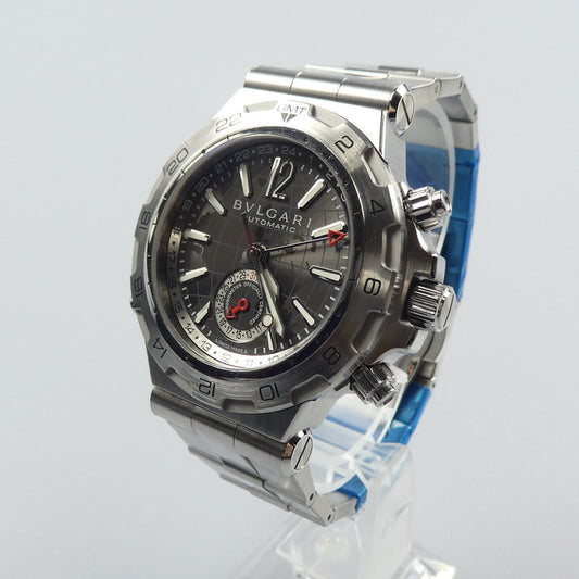【中古】BVLGARI | ブルガリ Diagono Professional GMT 腕時計 DP42C14SSDGMT シルバー