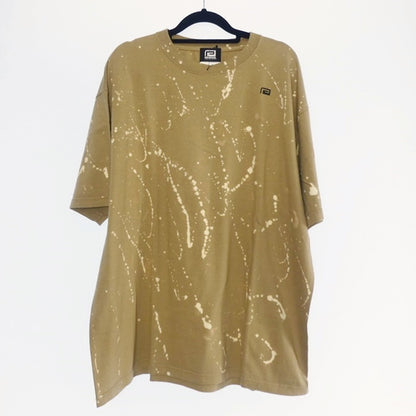 【中古】reversal | リバーサル BLEACH OVERSIZED TEE 半袖Ｔシャツ rv23ss006 ベージュ サイズ：XL