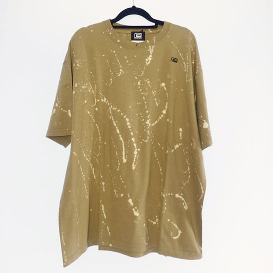 【中古】reversal | リバーサル BLEACH OVERSIZED TEE 半袖Ｔシャツ rv23ss006 ベージュ サイズ：XL