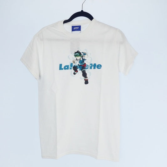 【中古】Lafayette | ラファイエット Lafayette LOGO TEE 緑谷出久 半袖Ｔシャツ LE230119 ×僕のヒーローアカデミア ホワイト サイズ：S