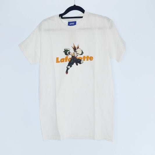 【中古】Lafayette | ラファイエット Lafayette LOGO TEE 爆豪勝己 半袖Ｔシャツ LE230120 ホワイト サイズ：S