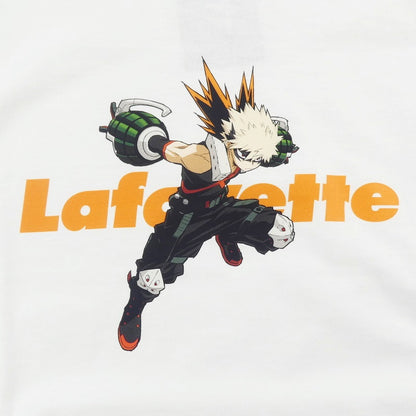 【中古】Lafayette | ラファイエット Lafayette LOGO TEE 爆豪勝己 半袖Ｔシャツ LE230120 ホワイト サイズ：S