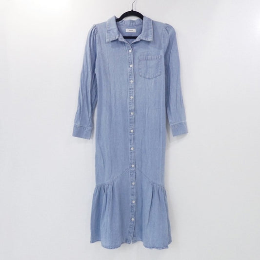 【中古】Darich | ダーリッチ マーメイドシルエットシャツワンピース ワンピース 112214008 サイズ：F 2022S/S インディゴ