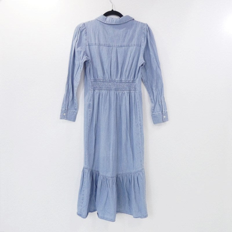 【中古】Darich | ダーリッチ マーメイドシルエットシャツワンピース ワンピース 112214008 サイズ：F 2022S/S インディゴ