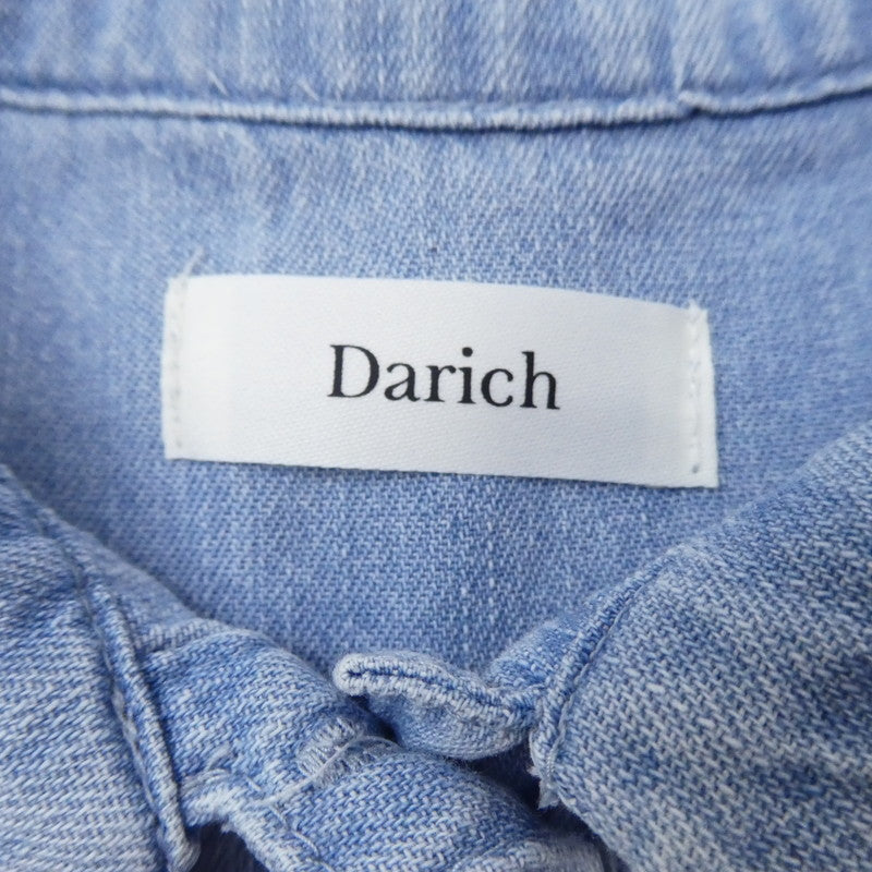 【中古】Darich | ダーリッチ マーメイドシルエットシャツワンピース ワンピース 112214008 サイズ：F 2022S/S インディゴ