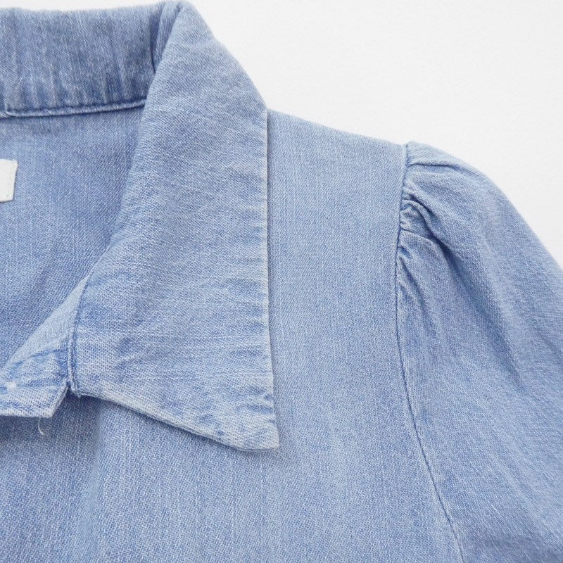 【中古】Darich | ダーリッチ マーメイドシルエットシャツワンピース ワンピース 112214008 サイズ：F 2022S/S インディゴ