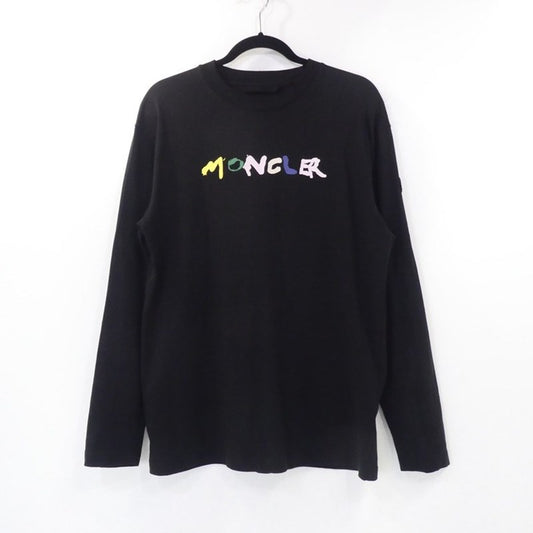 【中古】MONCLER | モンクレール 長袖Ｔシャツ 8D00012 2024S/S 国内正規品 ブラック サイズ：S