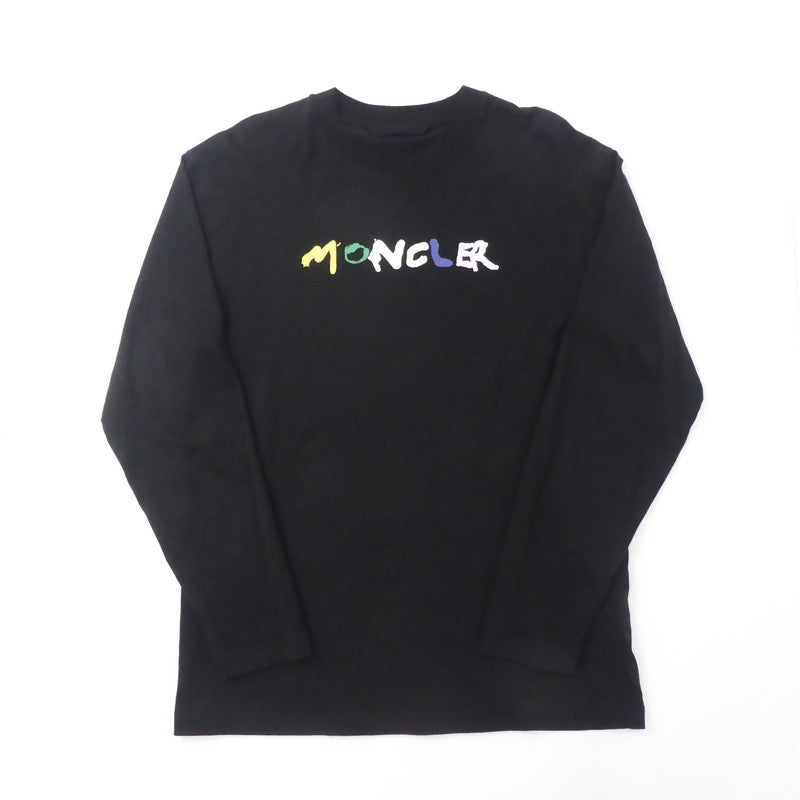 【中古】MONCLER | モンクレール 長袖Ｔシャツ 8D00012 2024S/S 国内正規品 ブラック サイズ：S