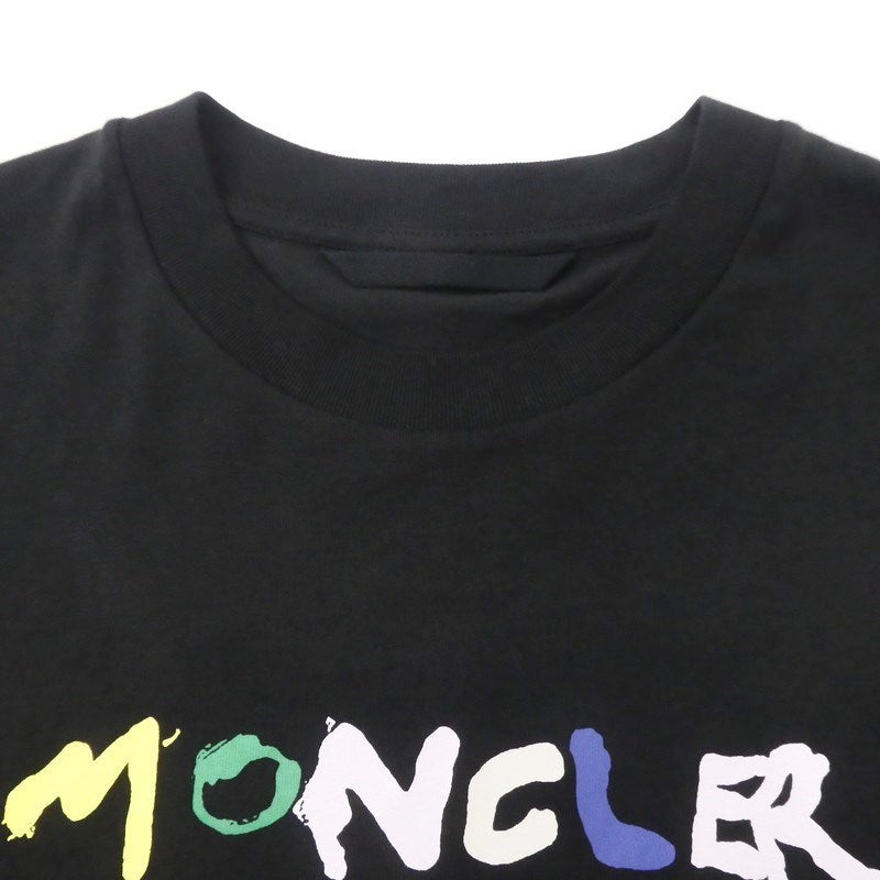 【中古】MONCLER | モンクレール 長袖Ｔシャツ 8D00012 2024S/S 国内正規品 ブラック サイズ：S