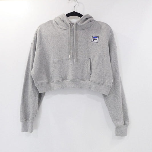 【中古】snidel | スナイデル パーカー SWCT241001 サイズ：F ×FILA グレー