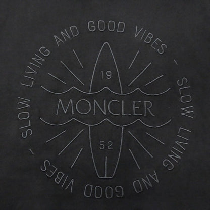 【中古】MONCLER | モンクレール FELPA GIROCOLLO スウェット 8G00046 2024S/S 国内正規品 ブラック サイズ：S