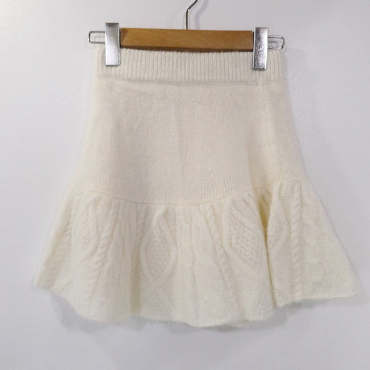 【中古】Darich | ダーリッチ ケーブルニットミニスカート スカート 112342001 アイボリー