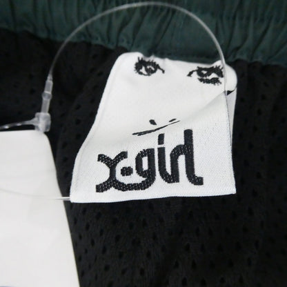 【中古】X-girl | エックスガール CONTRAST PIPING PANTS パンツ 105233031007 グリーン サイズ：S