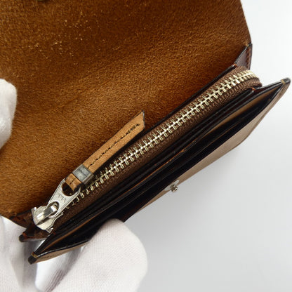 【中古】SLOW | スロウ ingrasat mini wallet 長財布 S0749I-2 キャメル