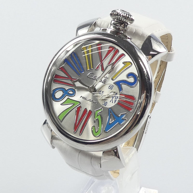 【中古】GaGaMILANO | ガガミラノ MANUALE SLIM 46mm 腕時計 5080