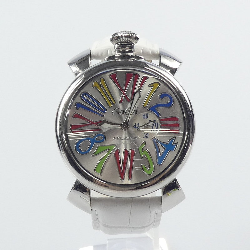 【中古】GaGaMILANO | ガガミラノ MANUALE SLIM 46mm 腕時計 5080