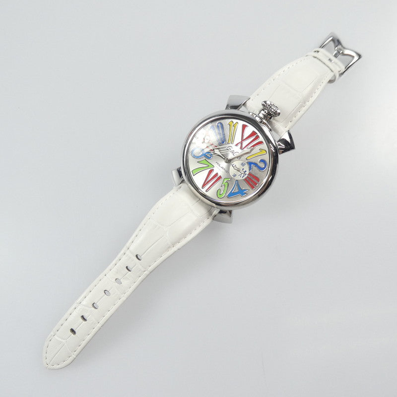 【中古】GaGaMILANO | ガガミラノ MANUALE SLIM 46mm 腕時計 5080