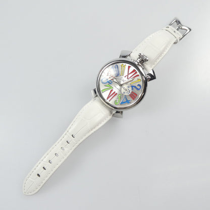 【中古】GaGaMILANO | ガガミラノ MANUALE SLIM 46mm 腕時計 5080