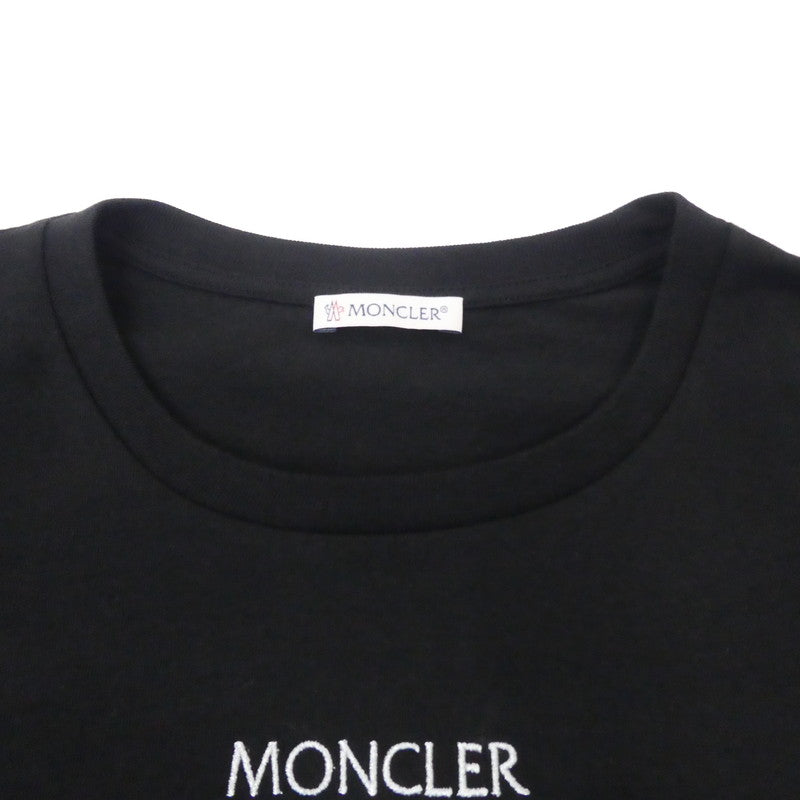 【中古】MONCLER | モンクレール MAGLIA GIROCOLLO 半袖Ｔシャツ G10938C7A610 ブラック サイズ：M