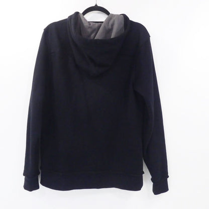 【中古】HARLEY-DAVIDSON | ハーレーダビットソン フロントスカルジップアップフーディ パーカー 96494-18VM ブラック サイズ：S