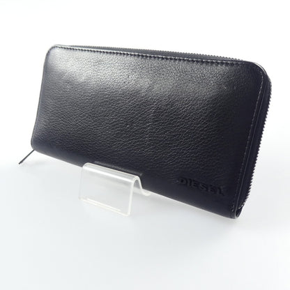 【中古】DIESEL | ディーゼル ZIP THEBEIS 長財布 X06626 ブラック