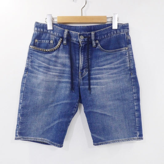 【中古】HYSTERIC GLAMOUR | ヒステリックグラマー ショートパンツ 0252AM07 ブルー サイズ：S