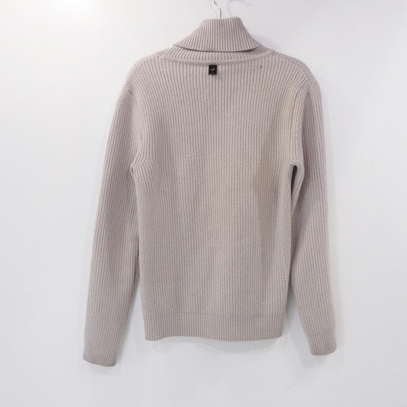 【中古】wjk | ダブルジェイケイ basic rib turtle セーター 6303 kw36k ベージュ サイズ：M
