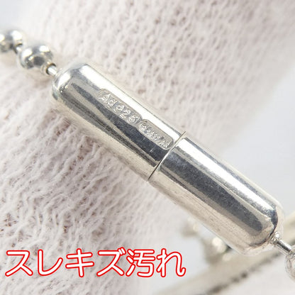 【中古】GUCCI | グッチ ディアマンテダブルドッグタグ ネックレス 272822 シルバー
