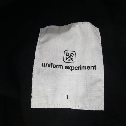 【中古】uniform experiment | ユニフォームエクスペリメント STRETCH GABARDINE SLIM FIT SLACKS その他ボトムス UE-170038 2017S/S ブラック サイズ：1