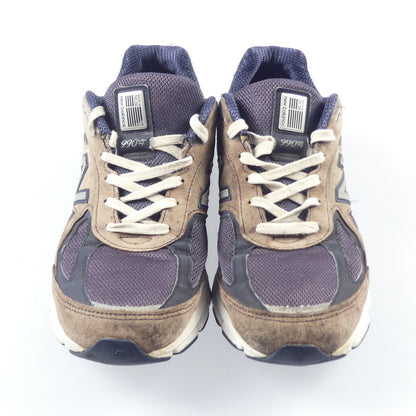 【中古】NEW BALANCE | ニューバランス スニーカー M990NV4 ネイビー 27cm