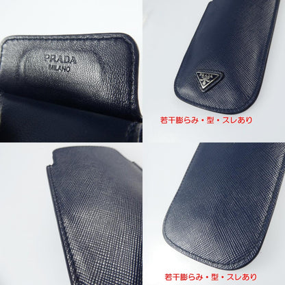 【中古】PRADA | プラダ その他小物 ネイビー