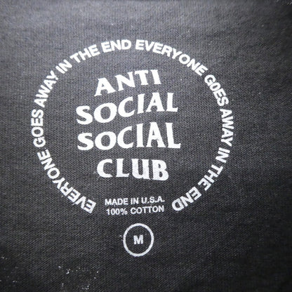 【中古】ANTI SOCIAL SOCIAL CLUB | アンチソーシャルソーシャルクラブ 半袖Ｔシャツ ブラック サイズ：M