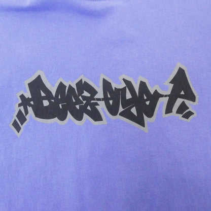 【中古】BlackEyePatch | ブラックアイパッチ BEEZ-EYE-P Tee 半袖Ｔシャツ パープル サイズ：L