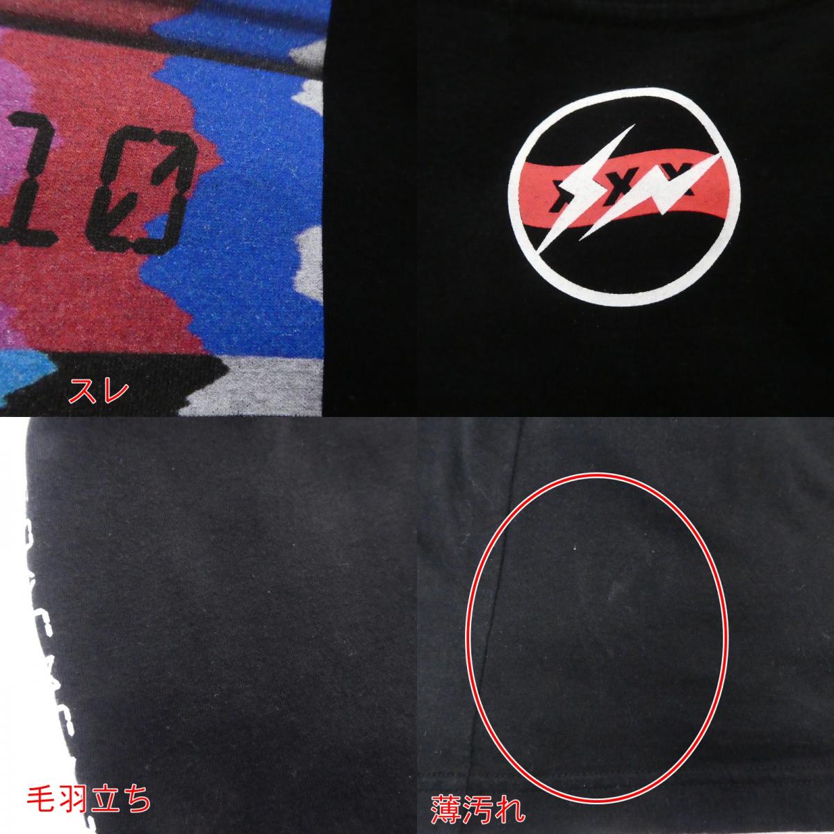 【中古】GOD SELECTION XXX | ゴッドセレクショントリプルエックス 長袖Ｔシャツ GX-A20-FLT-01 2020A/W ブラック サイズ：L