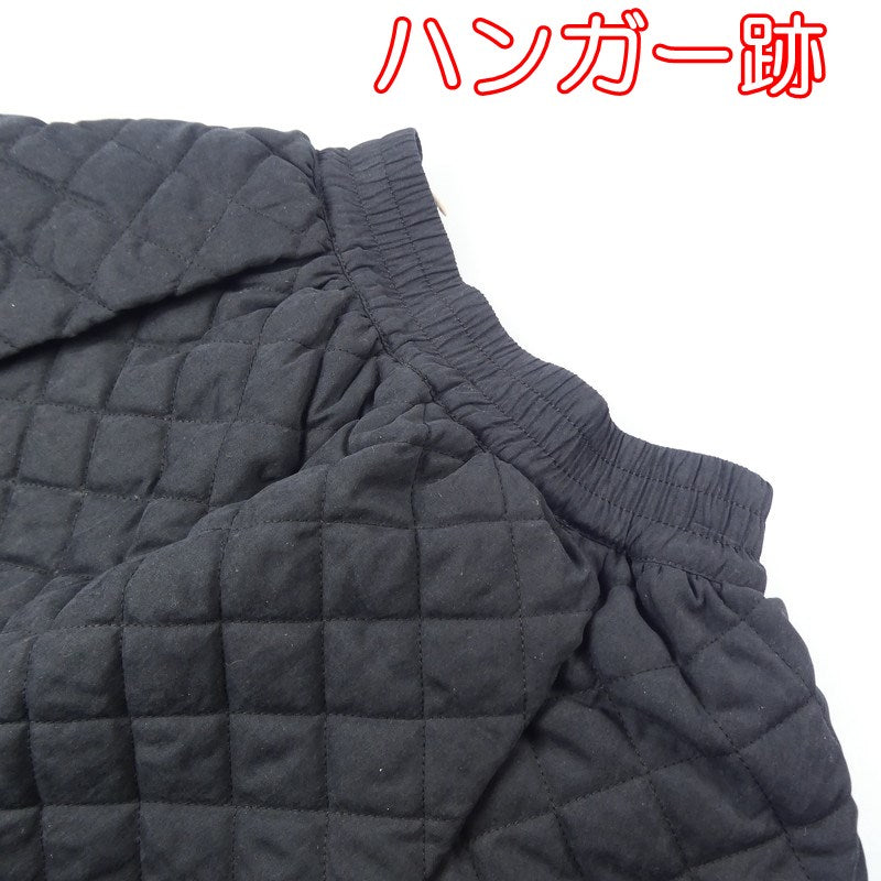 【中古】Darich | ダーリッチ キルティングフレアミニスカート スカート 112242006 ブラック