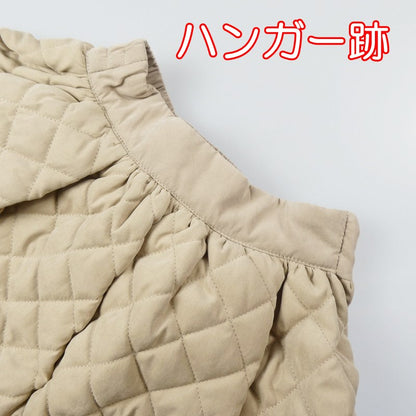 【中古】Darich | ダーリッチ キルティングフレアミニスカート スカート 112242006 ベージュ