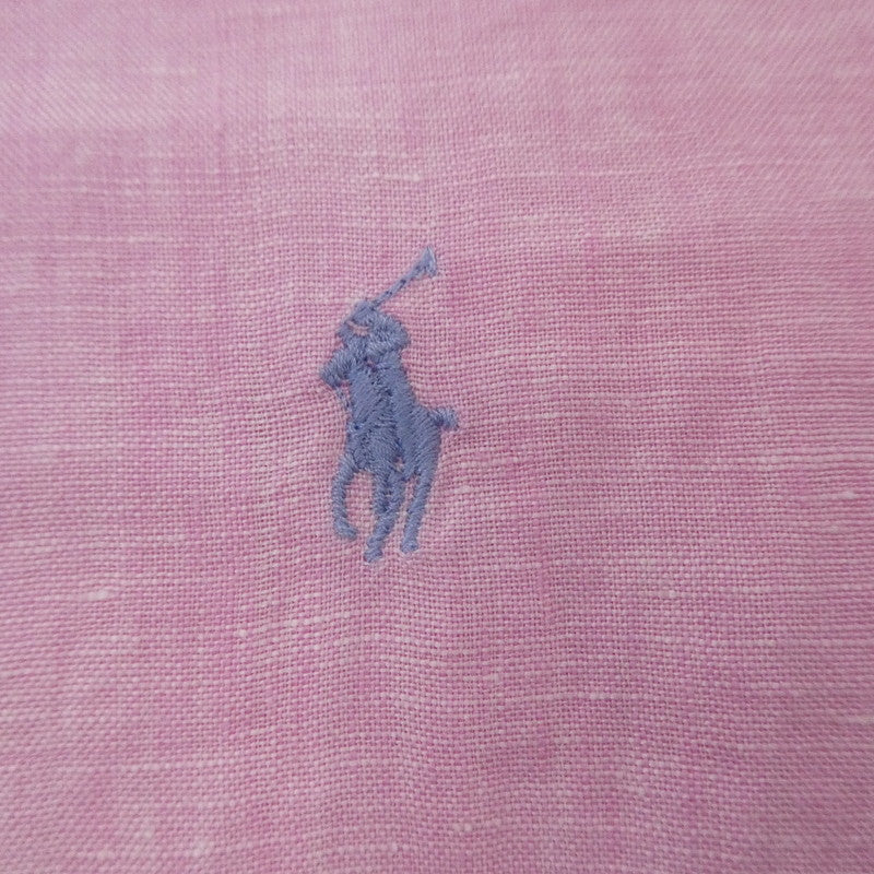 【中古】POLO RALPH LAUREN | ポロ・ラルフローレン 長袖シャツ ピンク サイズ：M