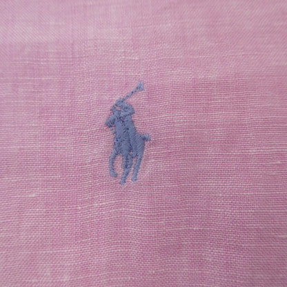 【中古】POLO RALPH LAUREN | ポロ・ラルフローレン 長袖シャツ ピンク サイズ：M