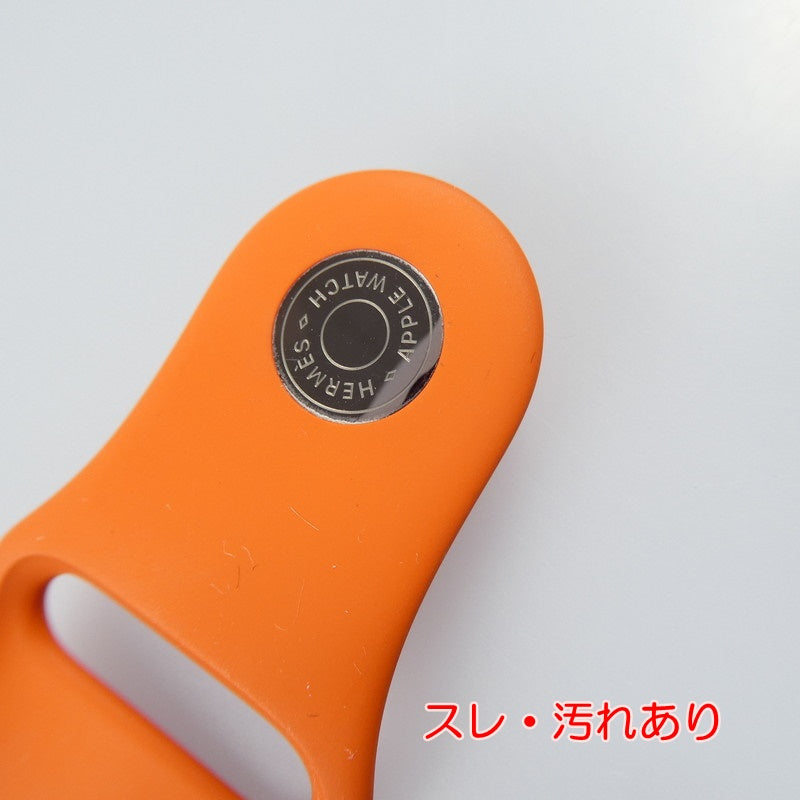 【中古】HERMES | エルメス スポーツバンド その他小物 オレンジ