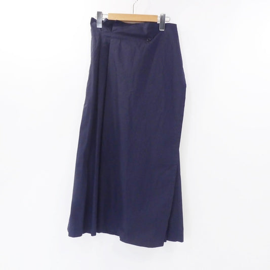【中古】MAX MARA | マックスマーラ スカート 510107016 ネイビー サイズ：36