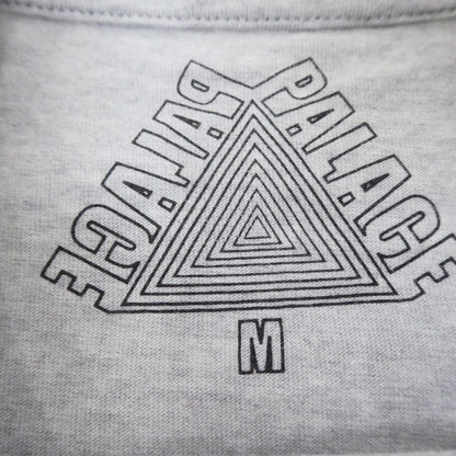 【中古】PALACE SKATEBOARDS | パレススケートボード TRI-BURY T-SHIRT 半袖Ｔシャツ グレー サイズ：M