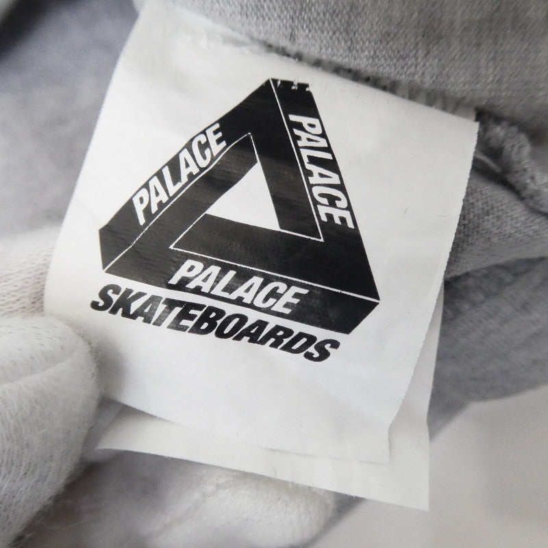 【中古】PALACE SKATEBOARDS | パレススケートボード TRI-BURY T-SHIRT 半袖Ｔシャツ グレー サイズ：M