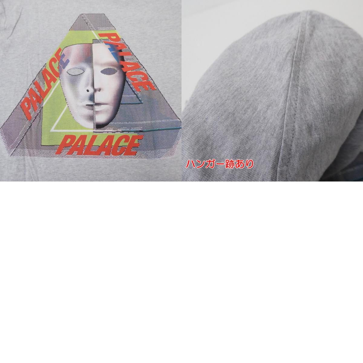 【中古】PALACE SKATEBOARDS | パレススケートボード TRI-BURY T-SHIRT 半袖Ｔシャツ グレー サイズ：M