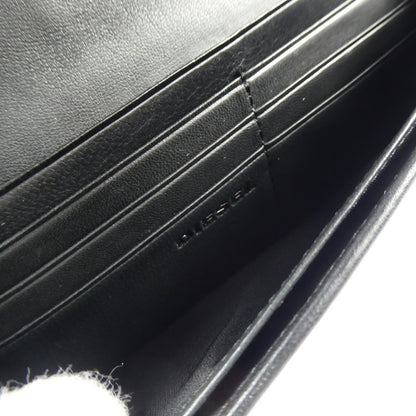 【中古】DIESEL | ディーゼル 長財布 ブルー