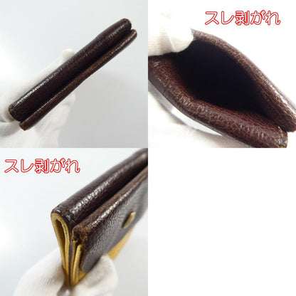【中古】IL BISONTE | イルビゾンテ 二つ折り財布 411186 イエロー