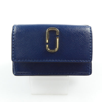 【中古】MARC JACOBS | マークジェイコブス SNAP SHOT 三つ折り財布 M0014492 455 ブルー
