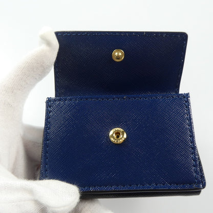 【中古】MARC JACOBS | マークジェイコブス SNAP SHOT 三つ折り財布 M0014492 455 ブルー