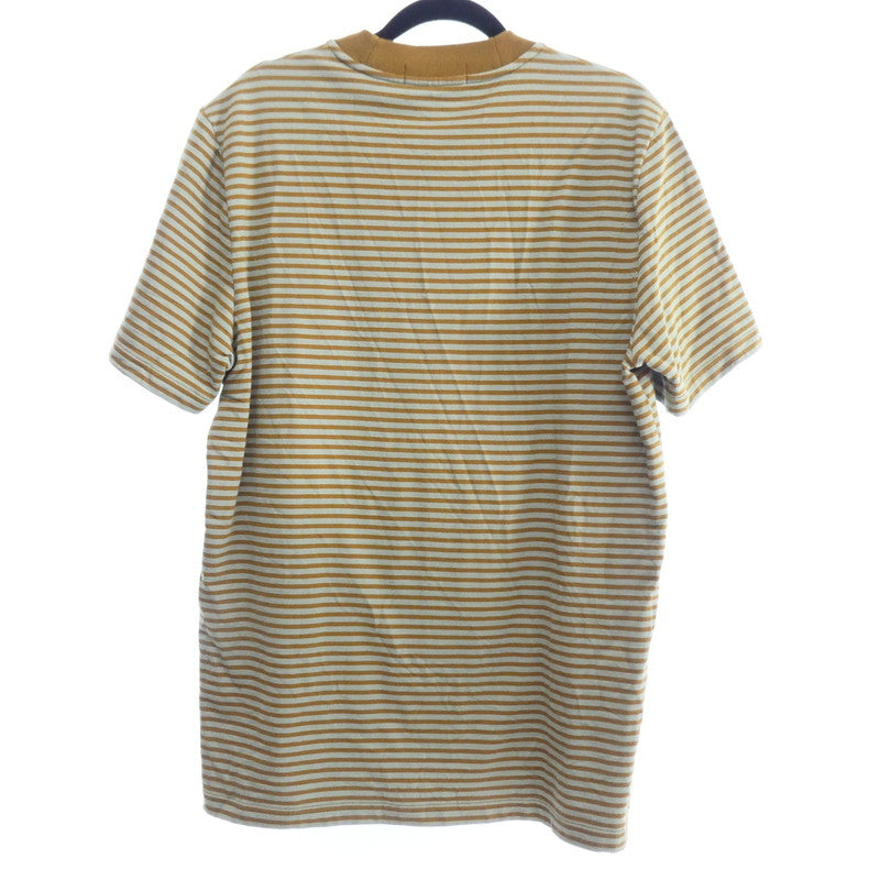 【中古】FRED PERRY | フレッドペリー FINE STRIPE HEAVY WEIGHT TEE 半袖Ｔシャツ M6581 - サイズ：M