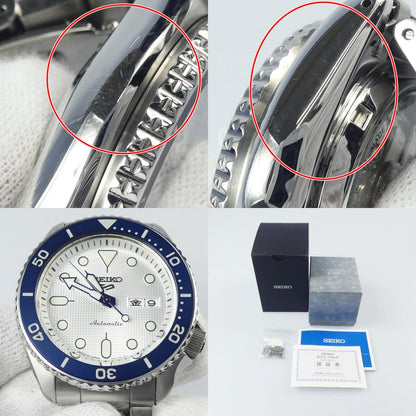 【中古】SEIKO | セイコー SEIKO 5SPORTS 腕時計 SBSA109 シルバー